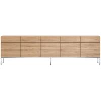 Ligna Oak 5 Door 5 Drawer Sideboard