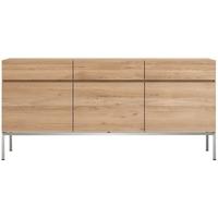 Ligna Oak 3 Door 3 Drawer Sideboard