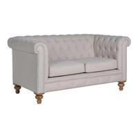 Lichfield Linen Sofa, Grey