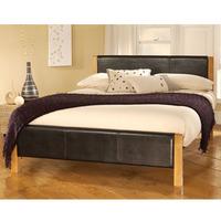 Limelight Mira 4FT 6 Double Leather Bedstead