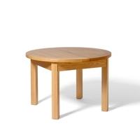 Light Oak 120cm-160cm Ext. Round Dining Table