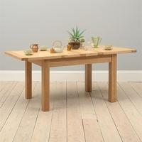 Light Oak 132-162-192cm Ext.Dining Table