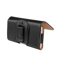 Light Surface PU Leather Full Body Case Cover with Waist Clip for iPhone 6