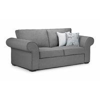 Linden 2 Seater Fabric Sofa Grey