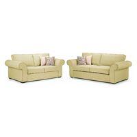 Linden 3 and 2 Seater Suite Lime