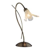 lily antique brass 1 light table lamp