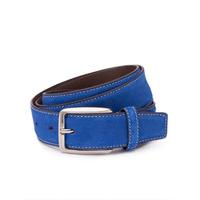 Light Blue Suede Casual Belt