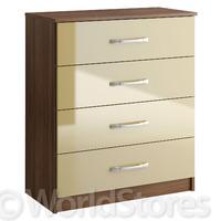 Linx 4 Drawer Chest Cream