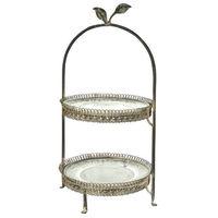 Little Leaf Two Tier Cake Stand