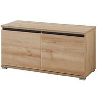 Lissabon Shoe Bench In Nobel Beech With 2 Door