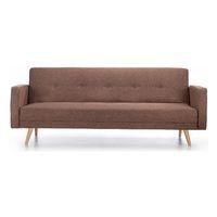 lille fabric sofabed tawny brown