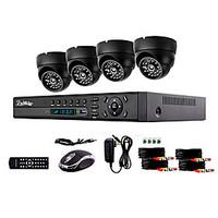 Liview 900TVL Indoor Day Night Security Camera and 4CH HDMI 960H Network DVR System