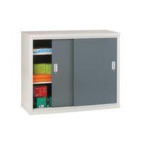 light GREY CUPBOARD - SLIDING DOOR 40\