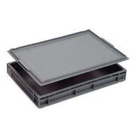 LID PLASTIC TO SUIT 600x400MM COLOUR GREY