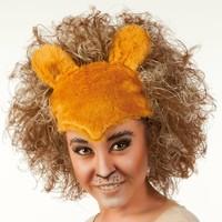 Lion Cat Wig Brown Ginger Theatrical Cats Theatre Puss Musical Headdress Lloyd West End Fancy Dress Accessory