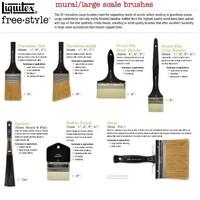 Liquitex Professional Freestyle Large Scale Brush, Broad Flat/Varnish 8-inch, Short Handle