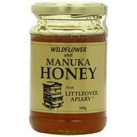 littleover apiaries manuka and wildflower honey 340g pack of 2