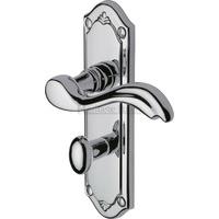 lisboa bathroom door handle set of 2 finish polished chrome