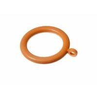 Light Brown Plastic Curtain Pole Ring Rod 37MM Id 50MM Od Pack of 120