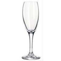 Libbey CT484 Teardrop Champagne Flutes, 170 mL (Pack of 12)