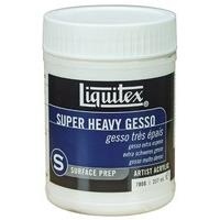 Liquitex Professional Super Heavy Gesso Surface Prep Medium, 237 ml