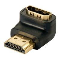 lindy hdmi female to hdmi male 90 degree right angle adapter down
