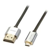 Lindy 2m CROMO Slim HDMI to Micro HDMI with Ethernet