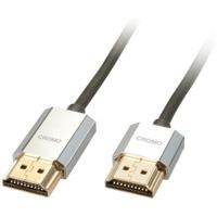 lindy 1m cromo slim high speed hdmi cable with ethernet