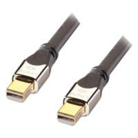 lindy 1m cromo mini displayport cable 41541