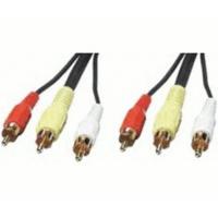 Lindy Audio/Video Cable, 3 x Phono Male to 3 x Phono Male, 2m