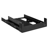 Lian Li - Rack for 2, 5\'\'/3, 5\'\' HDD + SLIM Optical Drive - EX-553 - Black