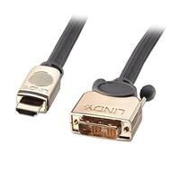 Lindy 2 m Gold Hdmi to Dvi-D Cable