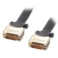 LINDY 10m Gold DVI-D Dual Link Super Long Distance Cable