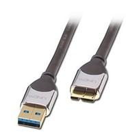 LINDY 3m CROMO USB 3.0 Type A Male to Micro-B Cable