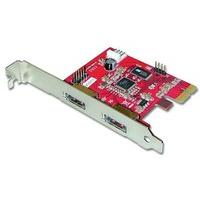 lindy 2 port power over esata card with usb function pci express