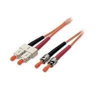 LINDY 20m Fibre Optic Cable - ST to SC 50/125 MicroMeters OM2