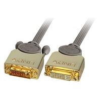 LINDY 2m Gold DVI-D Dual Link Extension Cable