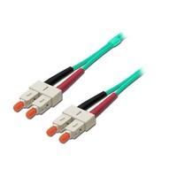 lindy 10m fibre optic cable sc to sc 50125m om3