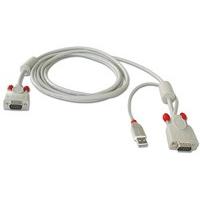 LINDY Combined KVM cable for LINDY U Series KVM Switches 5m