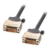 LINDY 10m Gold DVI-D Dual Link Cable