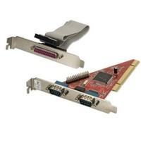 lindy 2 port rs 232 serial 1 port parallel card pci