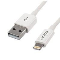 LINDY 2m USB 2.0 to Apple Dock Cable, Made for iPod, iPhone & iPad