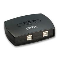 LINDY USB Switch - 2 Port USB 2.0 AutoSwitch