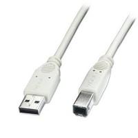 lindy 3m usb cable type a to b usb 20 grey box of 50