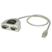 lindy usb to 2 port serial rs 422rs 485 adapter