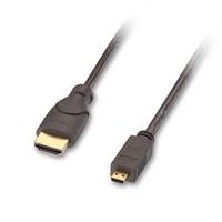 LINDY 1m High Speed HDMI to Micro HDMI Cable with Ethernet