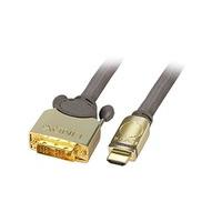 Lindy 3m Gold Hdmi to Dvi-D Cable