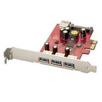 Lindy Usb 3.0 Card - 3 + 1 Port, PCIe