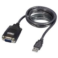 lindy usb to rs232 serial converter with com retention