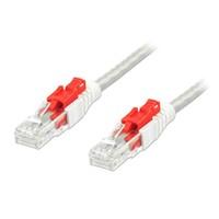 lindy 5m cat6 utp locking network cable grey